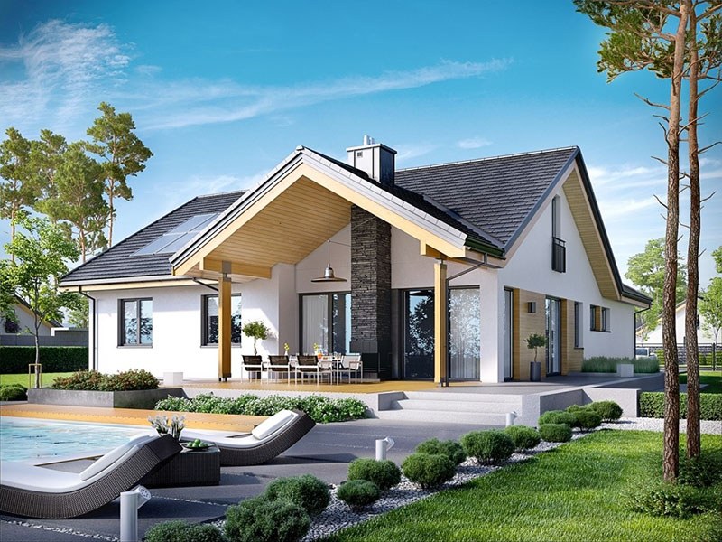 Ấn tượng với biệt thự nghỉ dưỡng kết hợp sân vườn