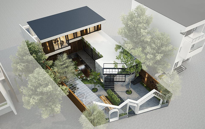 Thiết kế nhà đẹp ấn tượng và tiện nghi