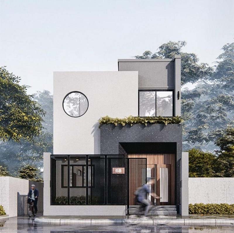 Ấn tượng với thiết kế kiến trúc nhà phố độc đáo nhất