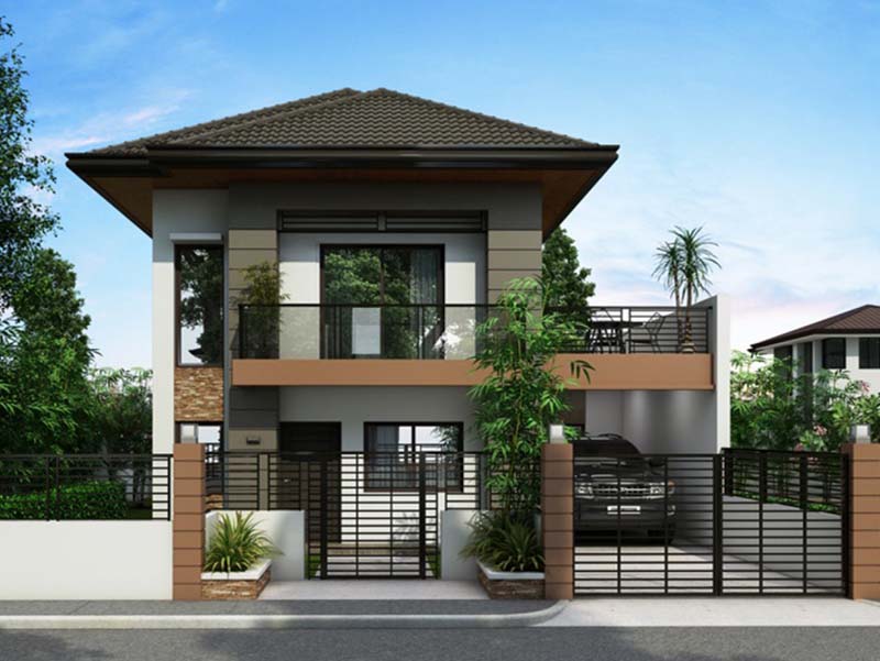 Thiết kế nhà đẹp có điểm nhấn hút mắt